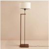 Asir Stojacia lampa AYD 1xE27/40W/230V hnedá/biela+ AS2897 + záruka 3 roky zadarmo + záruka 3 roky zadarmo