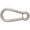 Osculati Carabiner Stainless Steel With Thimble 7 mm 70 mm Karabína
