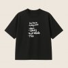 Dotyk Slov Oversized UNISEX tričko (čierna) - Veci, ktoré mi otravujú život Veľkosť: M