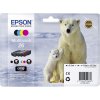 Epson Ink T2616, 26 originál kombinované balenie čierna, zelenomodrá, purpurová, žltá C13T26164010; C13T26164010