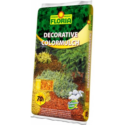 Agro FLORIA Decor. ColorMulch žlutá 70 l
