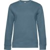 B&C | QUEEN Crew Neck, Dámska mikina, modrá nordic, XXL