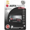 AgfaPhoto Ultra alkalická batéria 9V, blister 1ks AP-6LR61U-1B