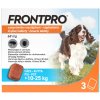 Frontpro 10 - 25 kg 68 mg 3 žuvacie tablety