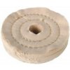 Wolfcraft Kotúč leštiaci látkový do vŕtačky ø 110 x 22,2mm, wolfcraft 2146000