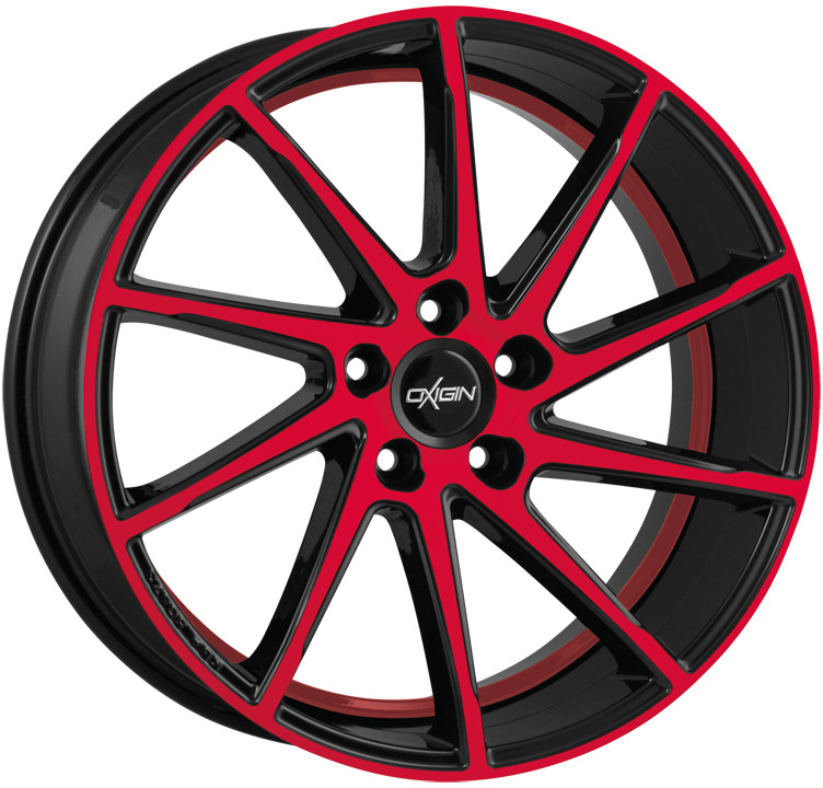 OXIGIN 20 8.5x18 5x112 ET35 red polished