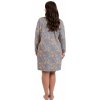 Nočná košieľka Italian Fashion Kasos dł.r. Farba: Sivá, Veľkosť: 2XL