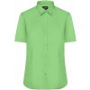 James & Nicholson (Daiber) Dámska košeľa s krátkym rukávom JN679 - Limetkovo zelená | 3XL