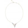 Guess Dizajnový pozlátený náhrdelník pre ženy Lily JUBN05100JWYGMCT/U