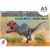 Omaľovanka A5 LUX - Dinosaury