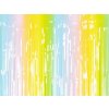 PartyDeco Záves dekoračný mix farieb 100 x 195 cm