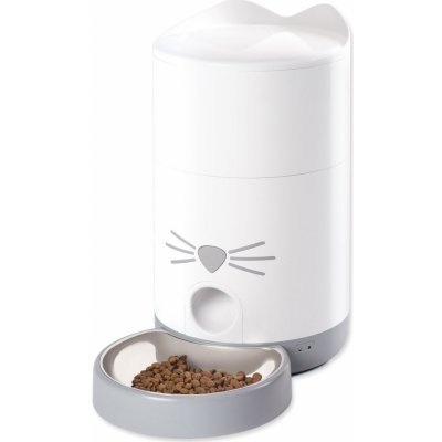 catit pixi, automatický krmivo pro kočku, kapacita 1,2 kg, 21,5x21,5x36,8 cm