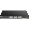 D-Link DGS-1250-28XMP Smart switch 24x Gb PoE+, 4x 1G/10G SFP+, 370W
