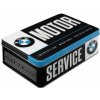 NOSTALGIC ART plechová dóza BMW MOTOR SERVICE black/silver