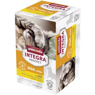 Výhodné balenie Animonda Integra Protect Adult Nieren (obličky) mištičky, 24 x 100 g - kuracie