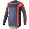 Alpinestars Techstar Arch Jersey Night Navy/Hot Orange M Motokrosový dres