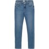 QS by S.Oliver dámske rifle slim Fit modrá tmavo