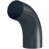 Covernit Lakované odkvapové koleno 72° 80 mm RAL 7016 antracit