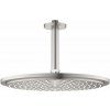 Grohe Rainshower - Hlavová sprcha Cosmopolitan, priemer 310 mm, stropný výpust 142 mm, supersteel 26067DC0