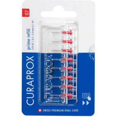 Curaprox CPS 07 Prime Refill medzizubné kefky bez držiaka 8 ks