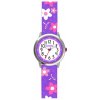 CLOCKODILE CWG5021 - Fialové dievčenské hodinky Flowers