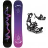 Gravity Sirene Black 24/25 dámský snowboard + Raven FT360 black vázání - 151 cm + L (EU 41-44)