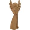 Drevorezba: Anjel - tmavý, 43 cm - PM013