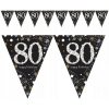 Banner Všetko Najlepšie k 80. narodeninám, 400 cm, 80 rokov