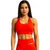 Dámska podprsenka GymBeam Limitless Sports Bra Hot Red S