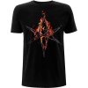 Bring Me The Horizon - Flaming Hex (Black) (tričko) Small