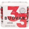 Budvar 33 pivo 12° 6 x 0,5 l (plech)