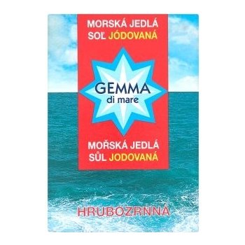 Gemma Di Mare Morská jedlá Soľ jódovaná hrubozrnná 1 kg