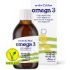 Arctic Blue Vegan Omega 3-6-9 Algae, konopný olej + olej z morskej riasy + vitamín D 400 IU, 150 ml Výživový doplnok