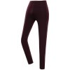 Dámske rýchloschnúce legíny ALPINE PRO MARDA vínová XS