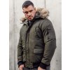 Khaki pánska zimná bunda Bolf 2019