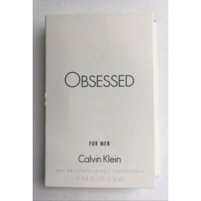 Calvin Klein Obsessed For Men, EDT - Vzorka vône pre mužov