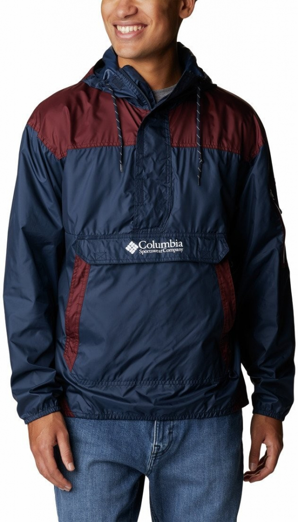 Columbia Challenger Windbreaker M 1714291467 collegiate navy/elderberry