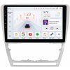 OSSURET Autorádio pre Škoda Octavia mk2, 2. generácie, 8 + 64 GB, CarPlay, strieborný rámik