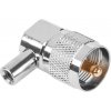 CABLETECH UHF konektor. CB RG58 skrutkovací roh.