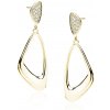 Olivie Strieborné náušnice VALENTINA GOLD 7041 Ag 925; ≤2,7 g.