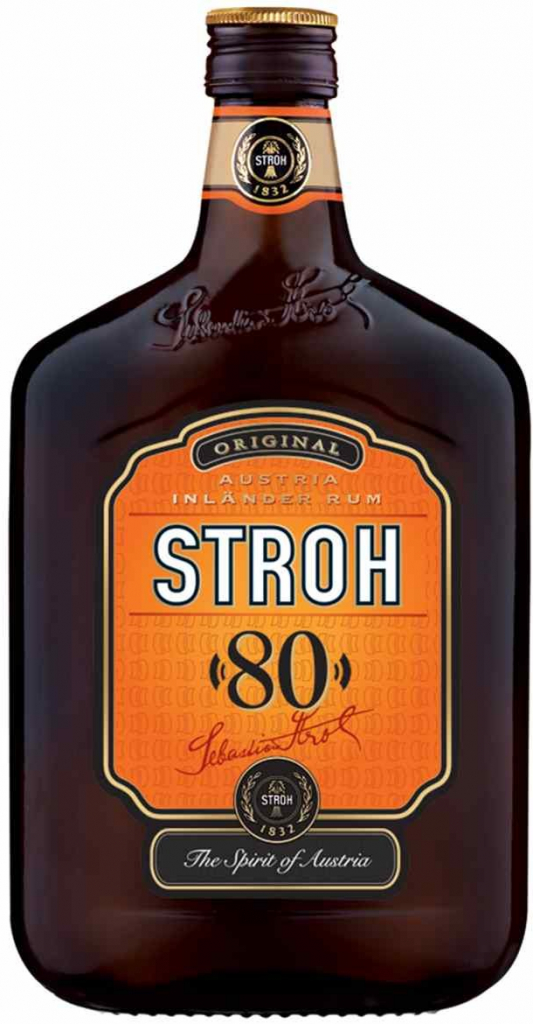 Stroh 80° 80% 0,5 l (čistá fľaša)