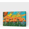 Vymalujsisam.sk Maľovanie podľa čísiel - Maľované tulipány Veľkosť: 40x60cm, Rám: Na kartónovej doske