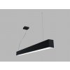 LED2 3314253 Závesné svietidlo LINO II 120 PRISMA LED 21-32W, 3000/3500/4000K, 2940-4480lm, IP20,čierna