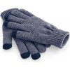 Beechfield zimné rukavice B490 heather navy