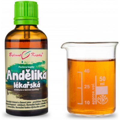 Bylinné kapky Angelika angelika, dehel lekárska bylinné kvapky tinktúra ...