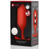 B-VIBE SNUG PLUG 6 ČERVENÝ