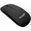 BEZDRÔTOVÁ BLUETOOTH MYŠ TICHÁ NABÍJATEĽNÁ ČIERNA
