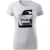 T-ričko Alfa Romeo 159 dámske tričko Farba trička: Bledosivá, Farba potlače: Čierna, Veľkosť: L