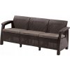 Lavica s operadlom plast 182 x 182 cm