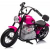 JOKO Elektrická Motorka SPEED Power 24V 250W, Bezkomutátorový Motor, rýchlosť 15,5 km/h, nosnosť 80kg, nafukovacie kolesá, ružová